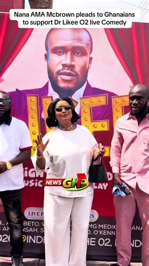 Support Dr Likee's Live Comedy Show in Ghana