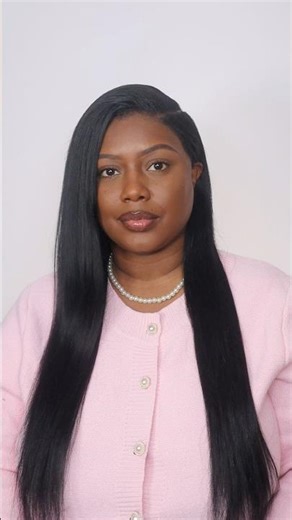 The Best Clip In Install |LUVME HAIR Yaki Straight Zero Trace Invisible Clip in Hair Extensions