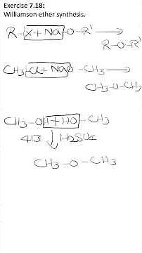 Williamson ether synthesis