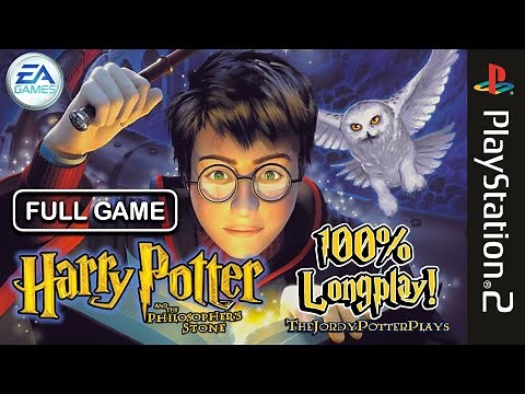 100% Longplay of Harry Potter and the Philosopher's Stone/ Sorcerer's Stone PS2 FULL GAME! UPSCALED!