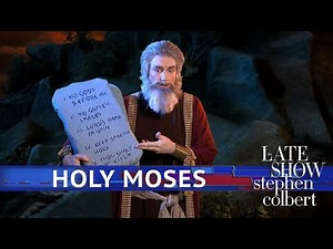 Moses Updates The Ten Commandments