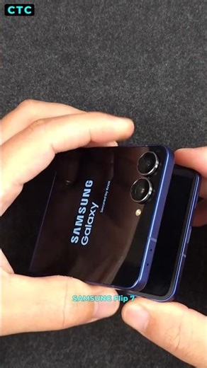 That Flip Sound… Galaxy Flip 7 ASMR