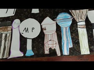 Water towers small to big /drawings