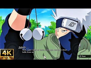 NARUTO & SAKURA VS KAKASHI: The Ultimate Bell Test Rematch! [4K Ultra HD] Team 7 Naruto X Boruto
