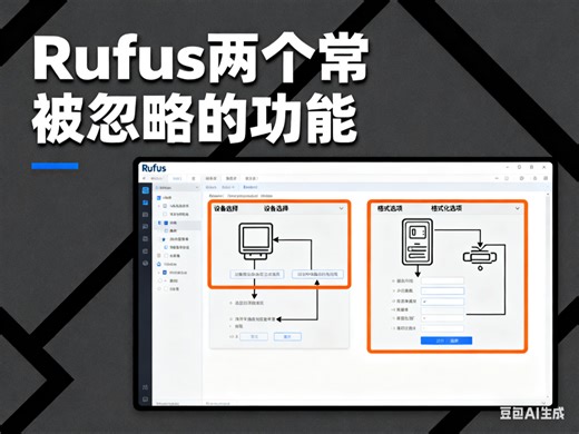 Rufus兩個常被忽略的功能
