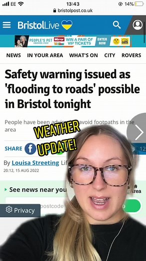 Bristol Thunderstorm and Weather Updates Today