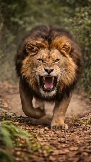 lion saves the life of cheetah