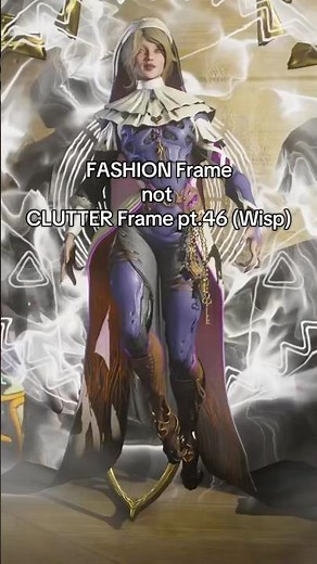Wisp Protoframe | The Old peace delivered #warframe #foryou #warframefashion