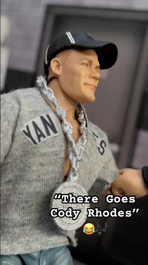 John Cena Sings Cody Rhodes Entrance Theme #wwe #wrestlingfigures