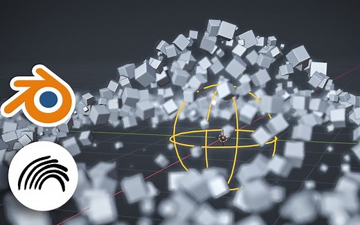 Blender 2.92 几何节点运动图形动画制作过程