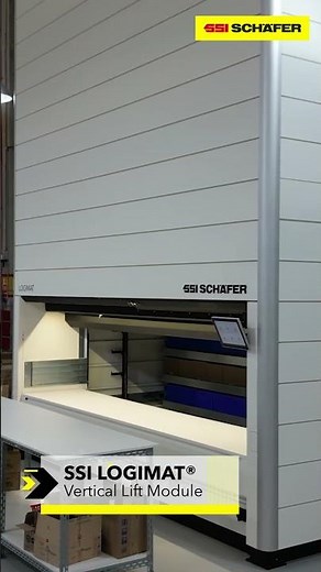 Boost Warehouse Efficiency with the SSI LOGIMAT® VLM! 🚀 #automation