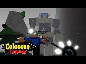 New Titan Fighting Game on Roblox! | Colossus Legends