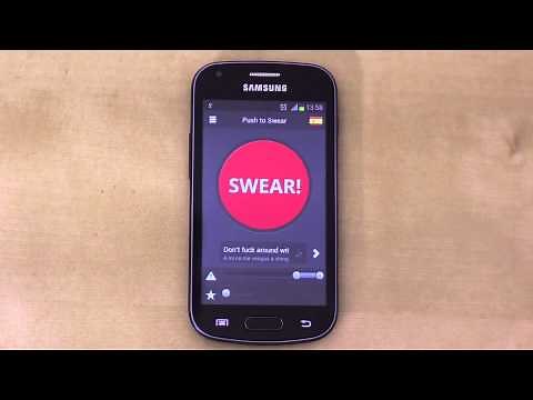 Push to Swear - The ultimate swearing app for Android