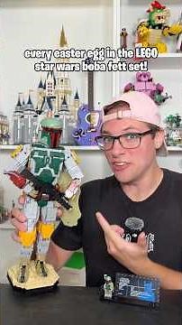 did you know about all of these easter eggs in the LEGO buildable boba fett set?