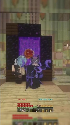 Even Made a Nether Portal | Funny Moments Brutal Legend Phase 4 #minecraftindonesia #minecraft #fyp