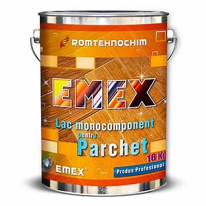 Lac pentru Parchet si Mobila “EMEX”, Transparent, Bidon 16 KG - eMAG.ro