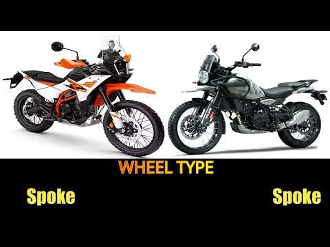 Royal Enfield Himalayan 450 VS KTM 390 Adventure R 2025 specs, features #himalayan #ktm #adventure