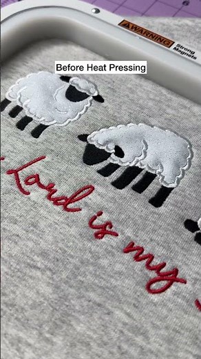 Appliqué Embroidery with Siser HTV Glittler #machineembroidery