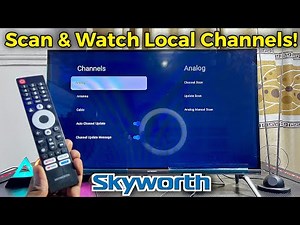 How to Get Local Channels on Skyworth TV | Watch Live TV on Skyworth Smart TV