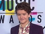 Stranger Things' Gaten Matarazzo at the 2017 AMA's red carpet