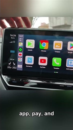 VW ID.4: Full Android with Carlinkit! Navigation, YouTube, Apps. Installation. #shorts