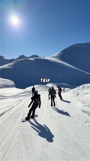 Madie Poullet on Instagram: "Ski season is here! This is your sign to book a gorgeous chalet with all your friends ❄️✨ #airbnbpartner @airbnb AD"