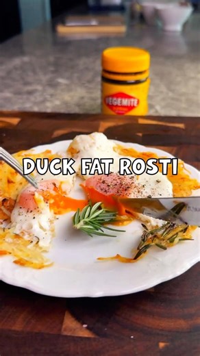 Duck Fat Potato Rösti Eggs 🍳