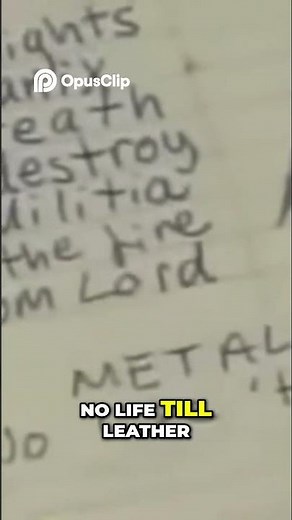 Metallica's Underground Sensation - 'No Life Till Leather' Demo