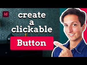 How To Make Awesome Buttons In InDesign Fast!