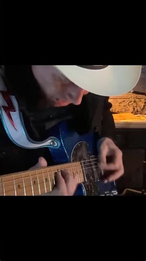 Watch His Fingers Move on This Texas Riff 🎸 #guitar #talent #impressive
