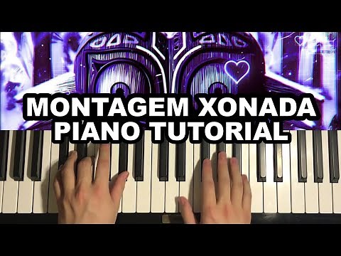 How To Play - MONTAGEM XONADA (Piano Tutorial Lesson)