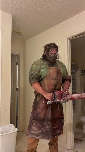 Leatherface Texas Chainsaw Massacre the Beginning cosplay#horrormovie #Leatherface#Texaschainsaw