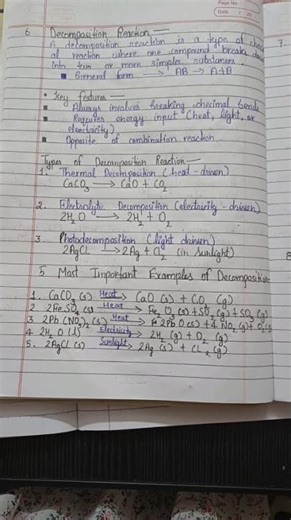 full notes of class 10 subject science chapter - 1 #education #science #school #sciencefacts