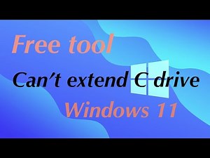 100% free tool to fix Windows 11 cannot extend c drive