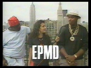 Yo! MTV Europe Sophie Bramly interviews EPMD (Erick Sermon and Parrish Smith) in 1989.