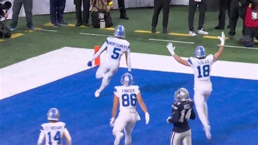 Lions’ Montgomery breaks loose and rumbles his way for 35-yard TD