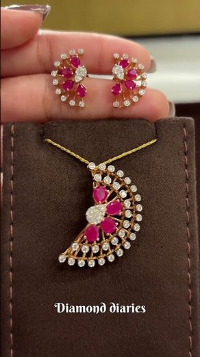 Elegant Diamond Pendant Sets | Timeless & Modern Diamond Jewellery Collection