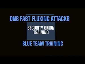 Security Onion Training | EP1 | How to Detect DNS fast fluxing domains