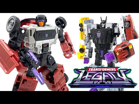 Transformers LEGACY Deluxe Class DEAD END Review + MENASOR Combination