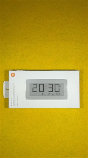 Датчик Mi Temperature and Humidity Monitor Clock #mi