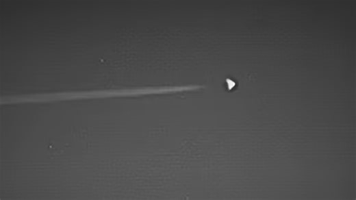 Bizarre 'Dorito-shaped' aircraft spotted near Area 51 as military code is used