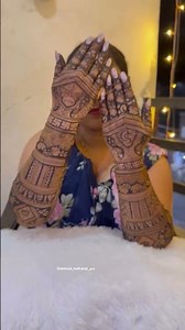 Bride mehandi designs video 👆🏻😊