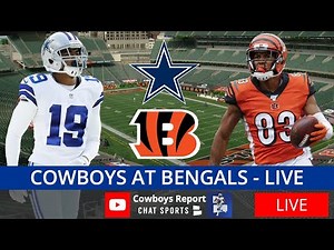 Cowboys vs. Bengals Live Streaming Scoreboard, Play-By-Play, Highlights & Stats | NFL Week 14