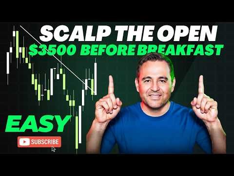 How to Catch Big Opening Moves in Futures Trading | ES & NQ Day Trading Strategy