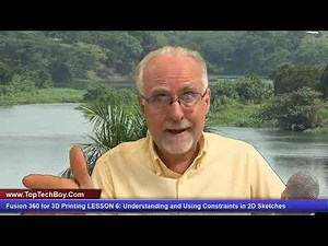 Fusion 360 for 3D Printing LESSON 6: Understanding and Using Constraints in 2D Sketches