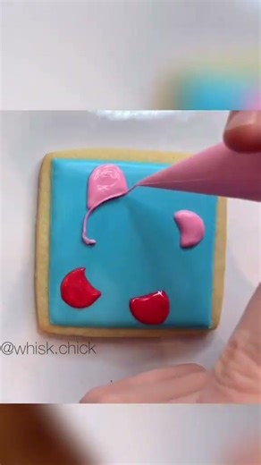 #kirby #nintendo #cookie #cookiedecorating #cookievideo... #Shorts #whisk.chick