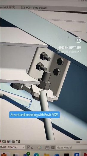 Steel connections Revit 2023 #revit #revitstructure #bim