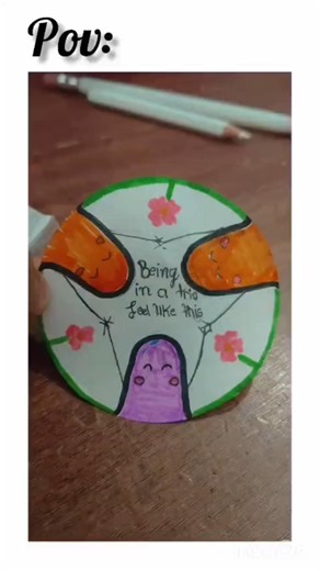 How to feel Being in a Trio #triostory #shorts #video #different #aesthetic #fyp