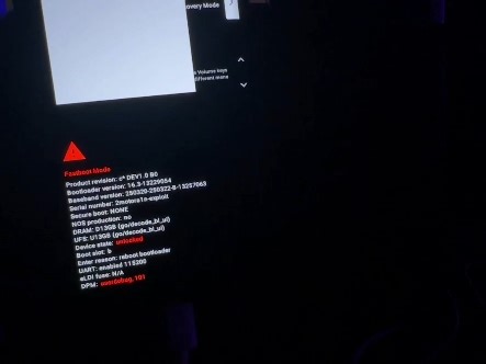 Bad Apple!! 但是在Android Bootloader
