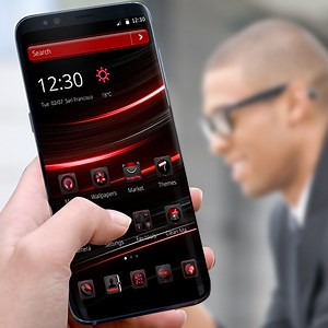 685K views · 58 shares | Just swipe your screen, the cool thing never stops. Have the Dark Red Theme for your phone ! | CM Launcher | Facebook